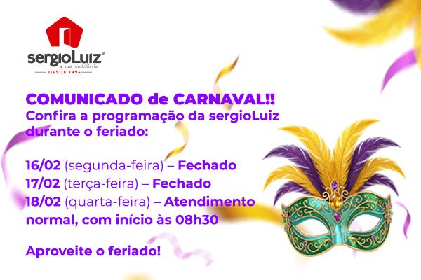Informamos que estaremos em Férias Coletivas a partir de 22/12/2025, retornamos às atividades no dia 04/01/2026 a partir das 8h30