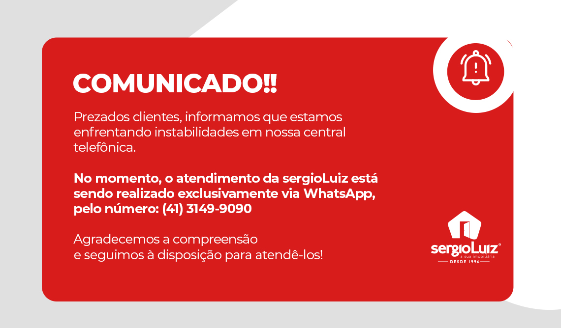 Informamos que estaremos em Férias Coletivas a partir de 22/12/2025, retornamos às atividades no dia 04/01/2026 a partir das 8h30